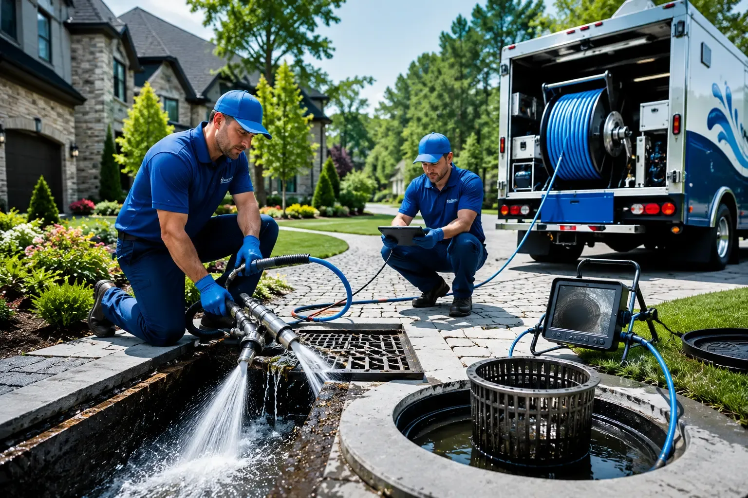 Local outdoor drain cleaning professionals in Sterling, PA