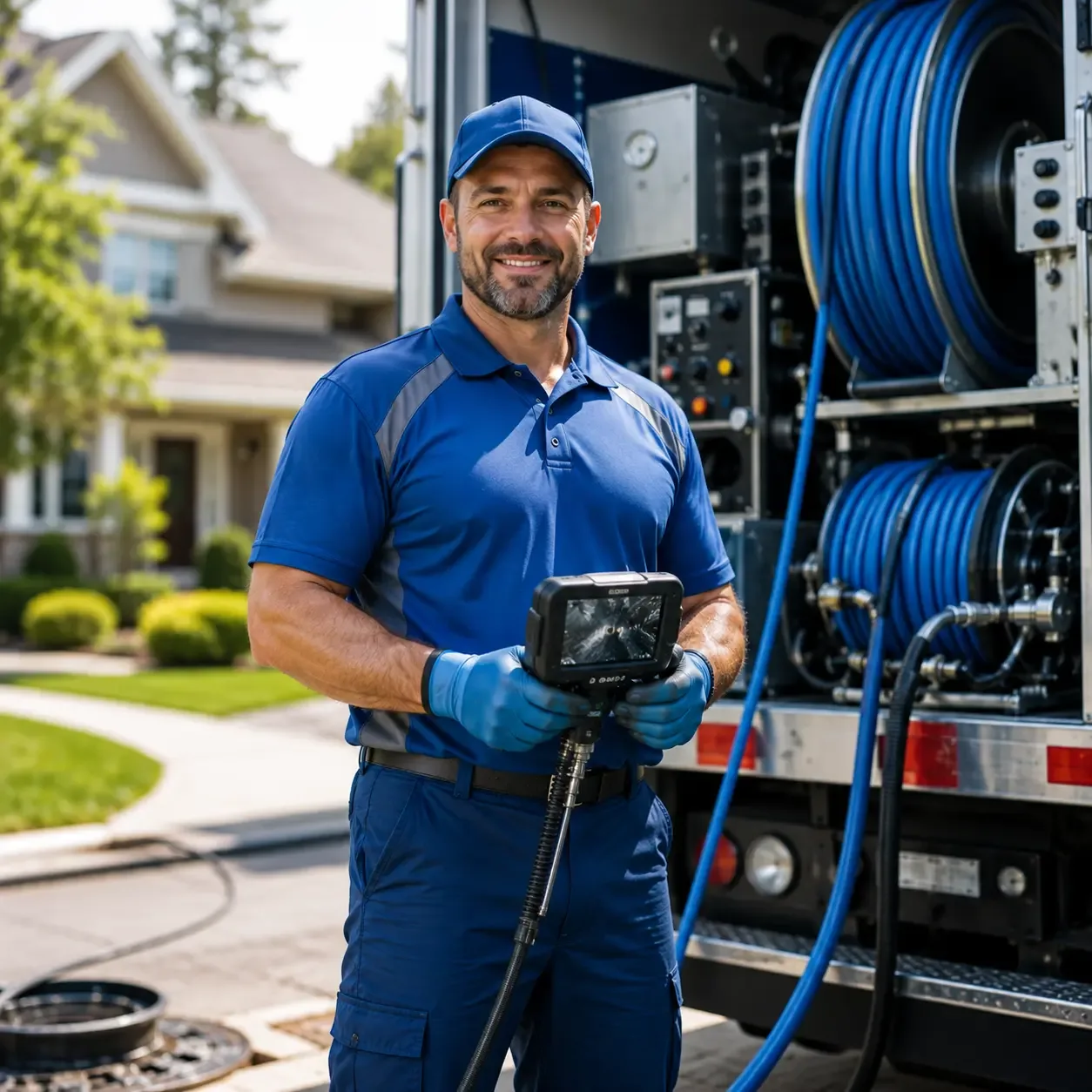 Local outdoor drain cleaning specialists in Sterling, PA
